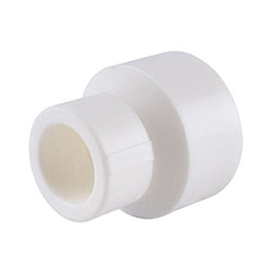 Муфта переходная Ø 50-20 мм ВН/НР полипропилен Белая Valfex