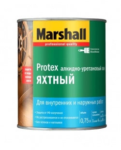 Лак  Marshall Protex Yat Vernik  0.75 л  Полуматовый