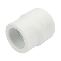 Муфта переходная Ø 50-32 мм ВН/НР полипропилен Белая Valfex