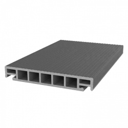 Доска террасная ДПК Salix 6 м Серый