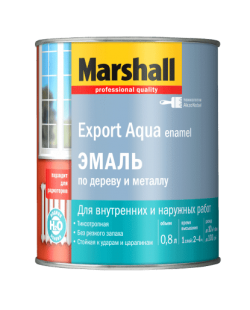 Эмаль Export Aqua Enamel 30 Матовая  0,8 л