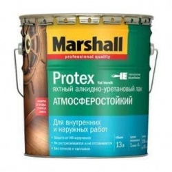 Лак  Marshall Protex Yat Vernik 13 л Полуматовый
