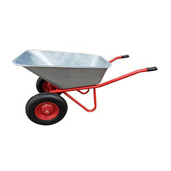 Тачка строительная двухколесная 110 л 3,25/8