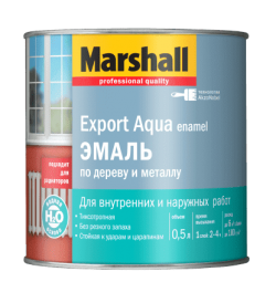 Эмаль Export Aqua Enamel 30 Матовая  0,5 л