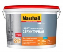 Краска Marshall Export структурная 10 л