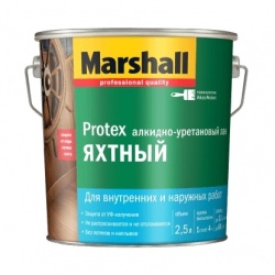 Лак  Marshall Protex Yat Vernik  2,5 л  Полуматовый