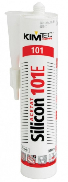 Kim Tec силиконовый клей-герметик универсальный прозрачный  310 мл
