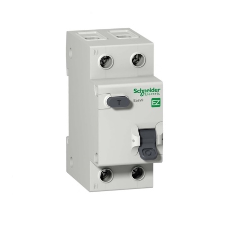 Автоматический выключатель дифференциального тока Schneider EASY9 1п+N 20A 30мА С АС EZ9D34620