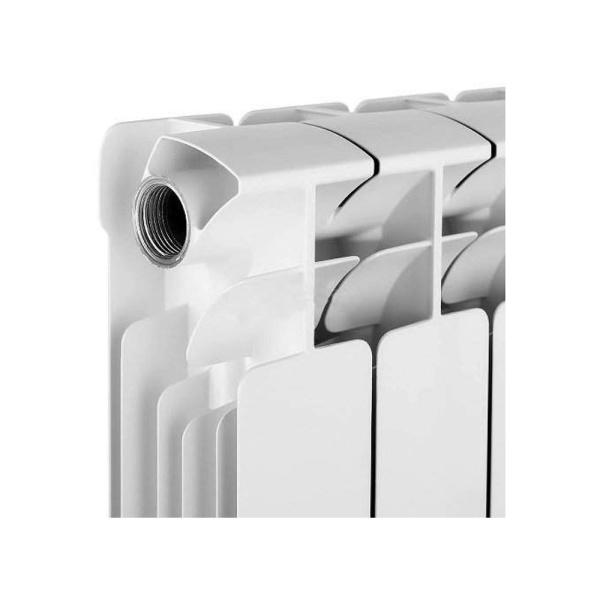 Картинка Радиатор биметалл 200х100 12 секций боковое подключение Rifar BASE