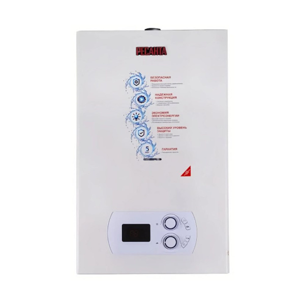 Картинка Котел газовый ГК-11 настенный двухконтурный Ресанта