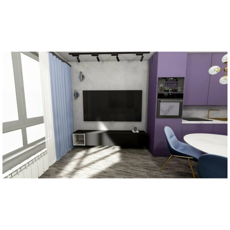 Картинка Керамогранит 600х300х9 мм Керамин Кварцит 2 Темно-серый