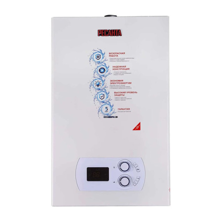 Картинка Котел газовый ГК-20 настенный двухконтурный Ресанта