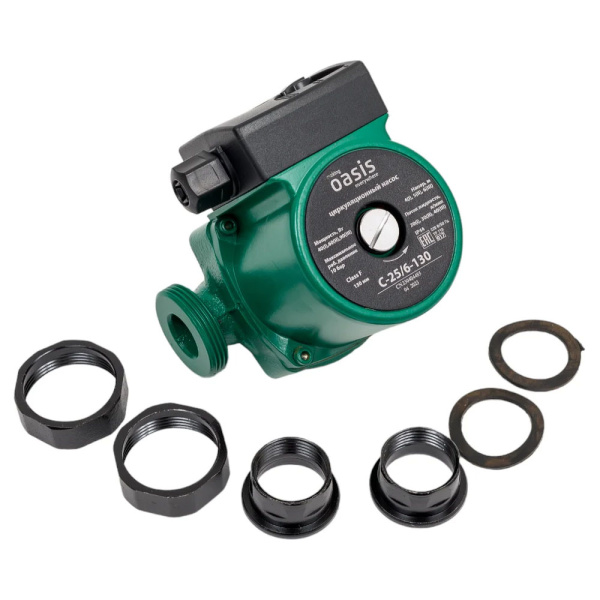 Картинка Насос циркуляционный Oasis 25-6 130 мм