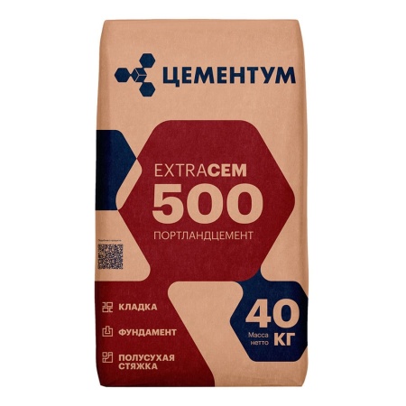 Цемент ЦЕМЕНТУМ М500 40 кг Коломна 35 шт.п