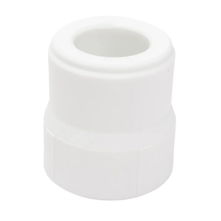 Картинка Муфта переходная Ø 50-40 мм ВН/НР полипропилен Белая Valfex