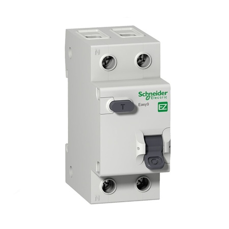 Автоматический выключатель дифференциального тока Schneider EASY9 1п+N 10A 30мА С АС EZ9D34610