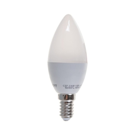 Лампа светодиодная свеча Онлайт LED 10вт E14 С37 4000К холодный свет