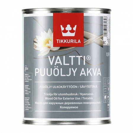 Tikkurila Valtti Puuöljy Akva масло для наружных работ