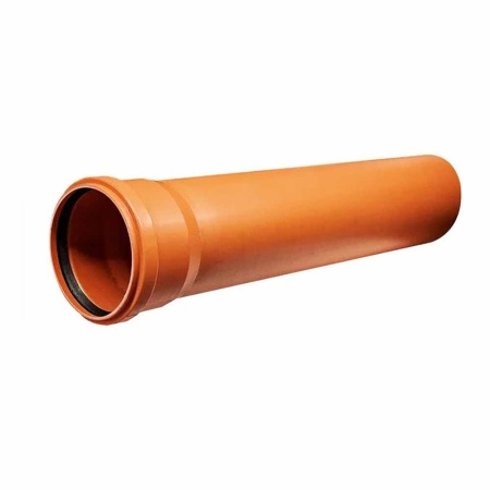 Патрубок компенсационный Политэк диаметр 110 мм наружная Оранжевый