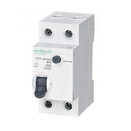 Автоматический выключатель дифференциального тока 1P+N С 10А 4.5kA 30мА Тип-AС 230В City9 Set C9D34610 Systeme Electric