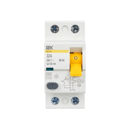 IEK выключатель дифференциального тока (УЗО) 2п ВД1-63 32А 30мА