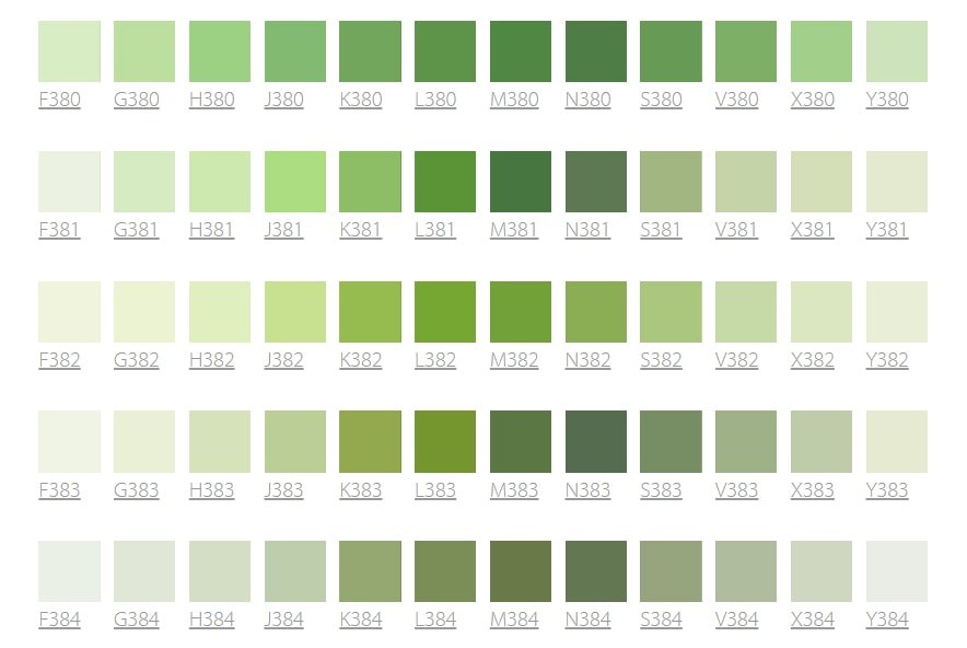 каталог цветов tikkurila