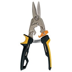 Ножницы по металлу ФИСКАРС PowerGear прямые