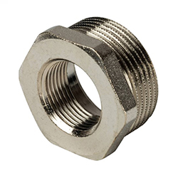 Футорка НВ 1 1/4"х3/4" никелированная STOUT