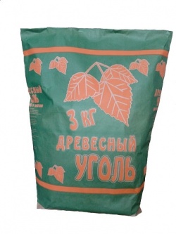 Уголь древесный 3кг. березовый по низкой цене - купить с доставкой по Москве