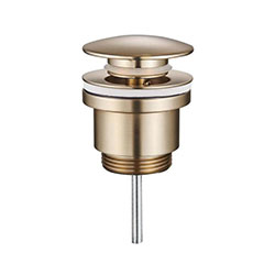 Донный клапан для раковины Золотой сатин RAGLO 9R600.01.03