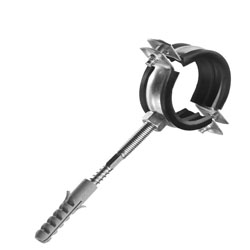 Хомут металлический в сборе диаметр 1,1/4" 38-44 мм
