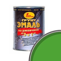 Грунт-эмаль 3в1 НОВБЫТХИМ 1 кг Зеленый