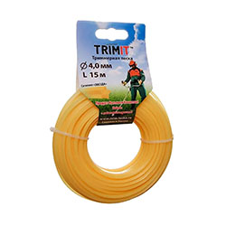 Леска триммера 4,0 Звезда 15 м TRIMIT