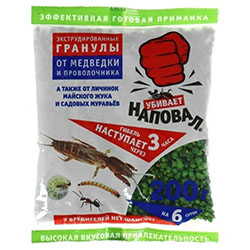 Гранулы от медведки 200 гр Наповал