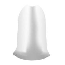 Наружный угол для плинтуса К55 Комфорт Металлик