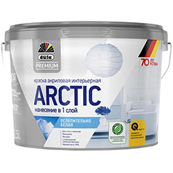 Краска для стен и потолков BW 2,5 л Dufa Premium Arctic