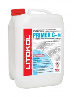 Литокол праймер C-м грунт глубокого проникновения 10 кг