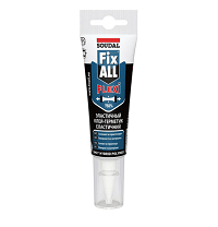 Клей-герметик SOUDAL FIX ALL FLEXI белый, 125 мл