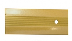 Порог стыковочный АЛ-348 60х1000 мм цвет золотой металлик