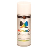 Краска аэрозольная Monarca металлик 270 г Яркий хром