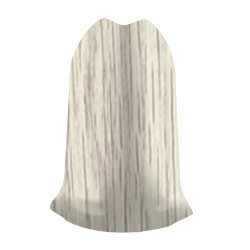 Наружный угол для плинтуса К55 Комфорт Клен северный