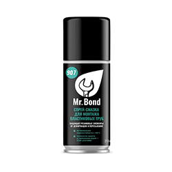 Спрей-смазка для монтажа пластиковых труб 210 г Mr.Bond 907
