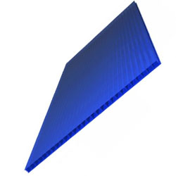 Поликарбонат сотовый СИНИЙ 2100х2000х8 мм Ультрамарин