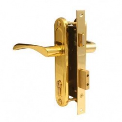 Замок врезной АПЕКС 1023/60 G золото