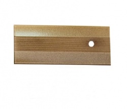 Порог стыковочный АЛ-348 60х1000 мм цвет бронза металлик