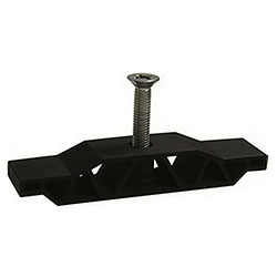 Фиксатор решетки пластиковый к водоотводному лотку DN100 Тип Ферма 117х27х14 AQUASTOK