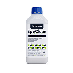 Очиститель разводов и остатков эпоксидной затирки 1 л EpoClean Kerateks