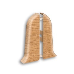 Торцевые заглушки для плинтуса Идеал Классик К-п55 Дуб 201