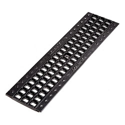 Решетка для лотка 500х135х15 мм чугунная ячеистая AQUASTOK NORMA DN100 C250