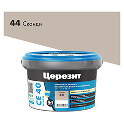 Затирка водоотталкивающая 2 кг Сканди 44 Церезит СЕ40